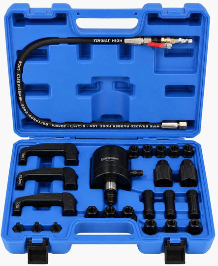Resser Set Pneumatischer Düsenabzieher Adapter 24 Stück Bosch Delphi Denso Siemens