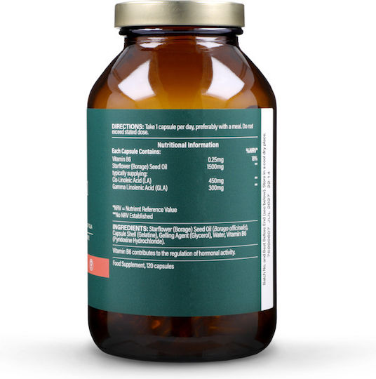 Holland & Barrett Starflower Cold Pressed Oil 1500mg 120 Capsules