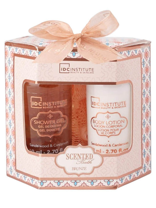 IDC Institute Duftendes Bad Bronze Badrituals Hautpflege-Set für Körperreinigung 3 Stück IDC Institute Duftendes Bad Bronze Badrituals Hautpflege-Set für Körperreinigung 3 Stück