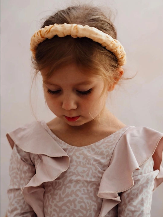Mrs Ertha Kinder Stirnbänder Beige