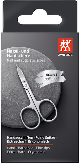 Zwilling J.A. Henckels Нокътна Ножица 47540-091 Неръждаема Стомана с Права Нокът Ножица Сребърен 47540-091 1 Брой