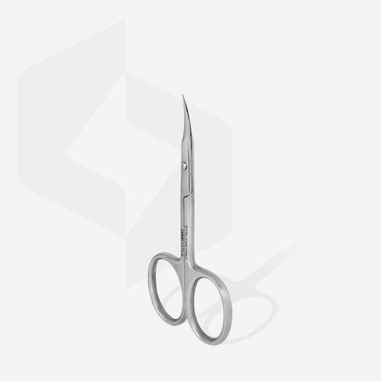Staleks Nail Scissors Expert 11 Type 1 Stainless Steel with Curved Tip Silver 63278 1 Piece
