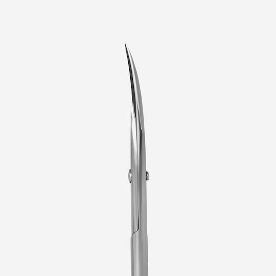 Staleks Nail Scissors Expert 11 Type 1 Stainless Steel with Curved Tip Silver 63278 1 Piece