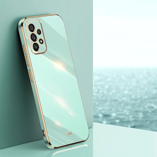 Xinli Straight Калъф Силикон Зелен Мента Samsung Galaxy A23 5G