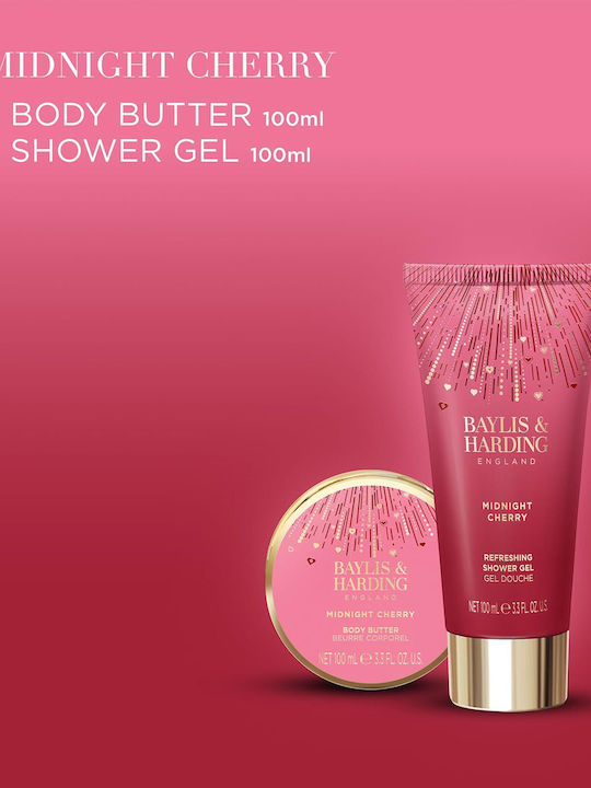 Baylis & Harding Midnight Cherry Σετ Περιποίησης για Ενυδάτωση & Καθαρισμό Σώματος Baylis & Harding Midnight Cherry Σετ Περιποίησης για Ενυδάτωση & Καθαρισμό Σώματος