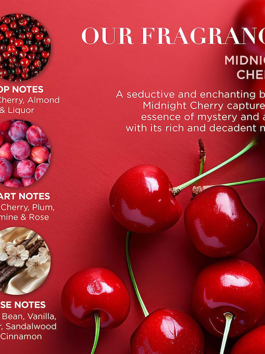 Baylis & Harding Midnight Cherry Σετ Περιποίησης για Ενυδάτωση & Καθαρισμό Σώματος 2τμχ