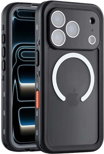Shellbox Wasserdichte Ip68 Handyhülle Für iPhone 18 Pro Max / 17 Pro Max Schwarz