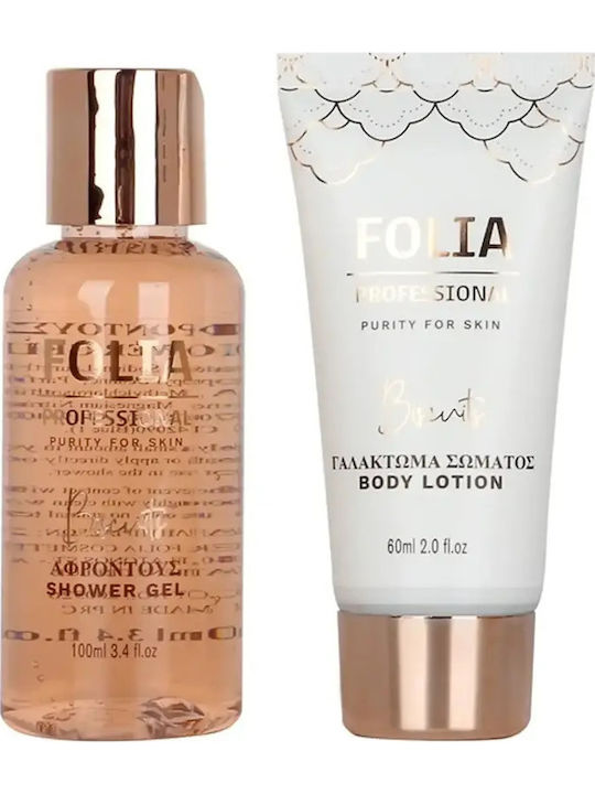 Folia Professional Малка Вана Бисквити Комплект за грижа за Хидратация и Почистване на тялото 2 бр Folia Professional Малка Вана Бисквити Комплект за грижа за Хидратация и Почистване на тялото 2 бр