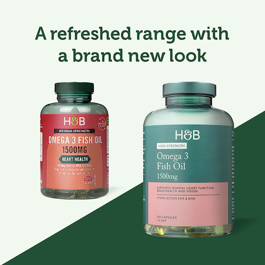 Holland & Barrett Ωμέγα 3 Ιχθυέλαιο 1500mg 120 κάψουλες