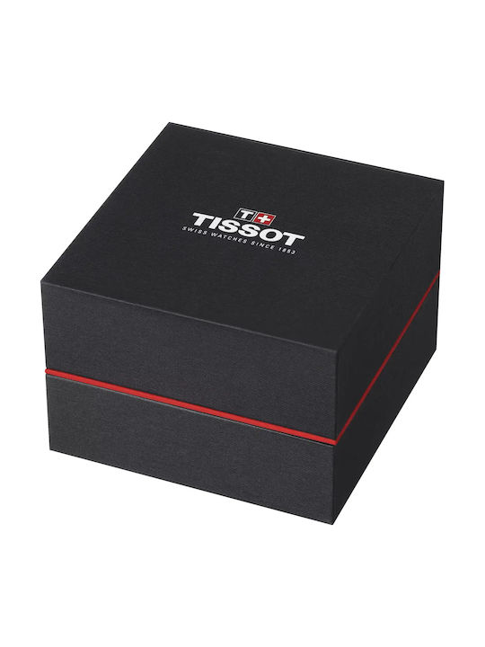 Tissot Prx Дамски Часовник 25mm Кварцов с Металик Гривна Gold
