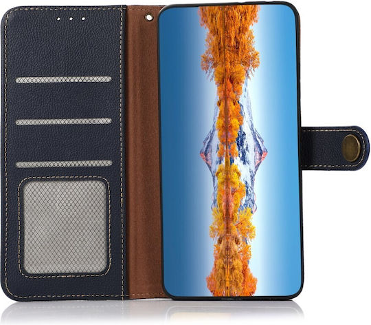 Khazneh Lederhülle Brieftasche Blau Google Pixel 11 Pro XL 5G