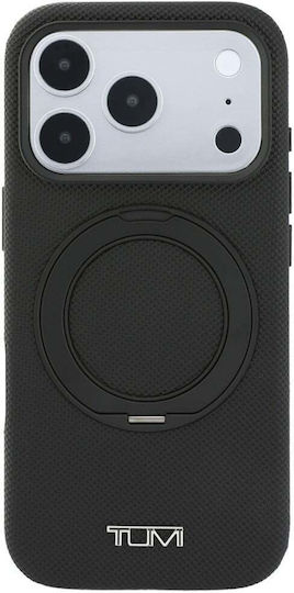 Tumi Ballistic Husă Ring Stand Magsafe iPhone 18 Pro 17 Pro Neagră