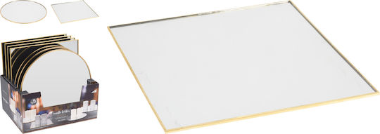 Zaros Schminkspiegel Tischgerät 25x25cm Gold