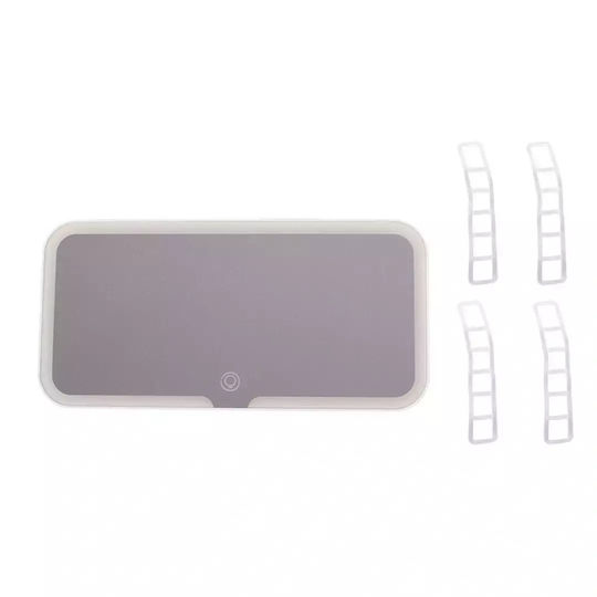 Wiederaufladbarer LED-Touch-Autospiegel 24,5 x 12 cm Verk Group 5907451345719