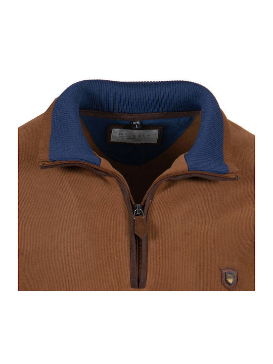 Mygolf Herrenblusen Taupe Mygolf Herrenblusen Taupe