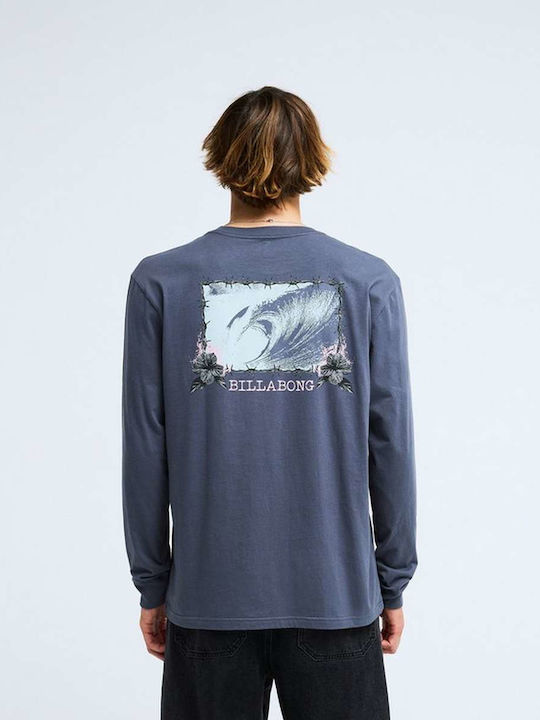 Herrenblusen Kurzarm T-Shirt Ombre Blau