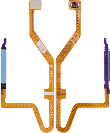 Fingerabdruck Leser Flexkabel Xiaomi Redmi Note 12 Pro+ Eisberg Blau