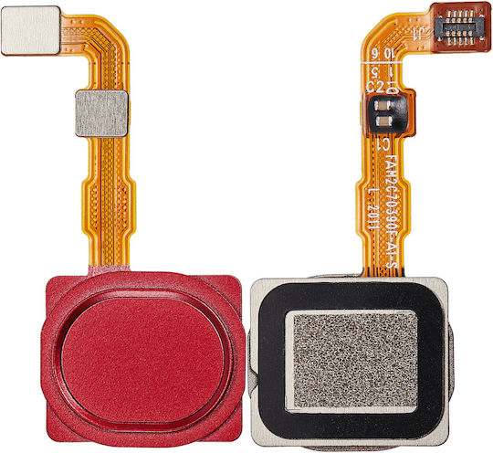 Fingerprint Reader Flex Cable Samsung Galaxy A20s A207 2019 Red