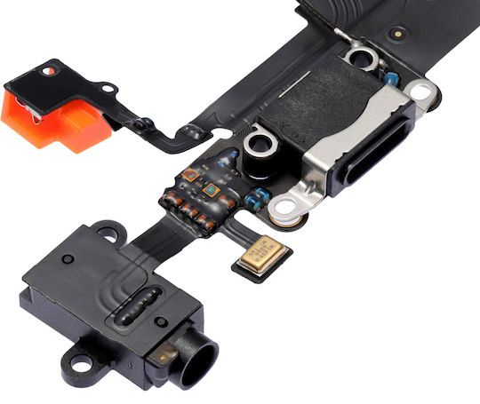 Charging Port Flex Cable Iphone 5c Black