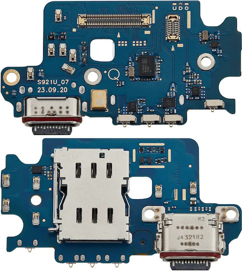 Charging Port Board Sim Card Reader Samsung Galaxy S24 5g S921d International Version Premium