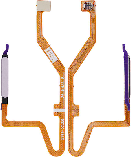Cablu Flex Cititor de Amprentă Xiaomi Redmi Note 12 Pro+ Violet