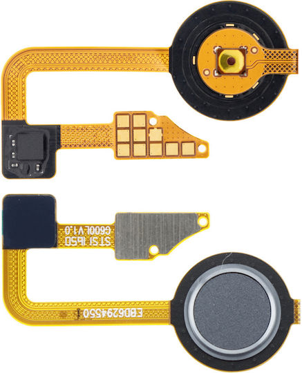 Fingerprint Home Button Sensor & Power Sensor Flex Cable Lg G6 Genuine Oem Ice Platinum Silver