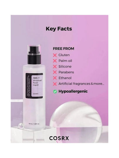 Cosrx AHA 7 Whitehead Power Lotion για Peeling Προσώπου 100ml