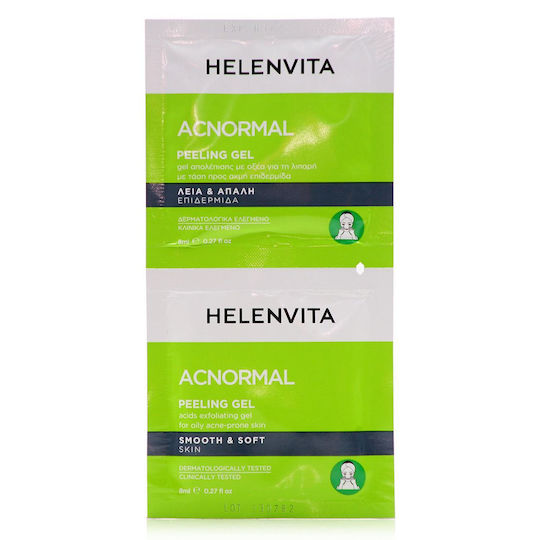Helenvita Acnormal Gel pentru Peeling Facial 2 x 16ml