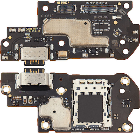 Charging Port Board Sim Card Reader Xiaomi Redmi Note 12 Pro+