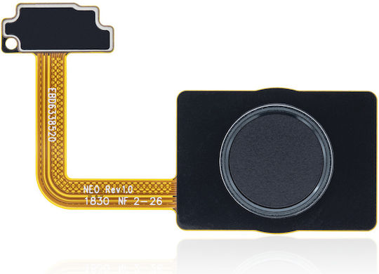Home Button Fingerprint Sensor Flex Cable Lg G7 Thinq Aurora Black
