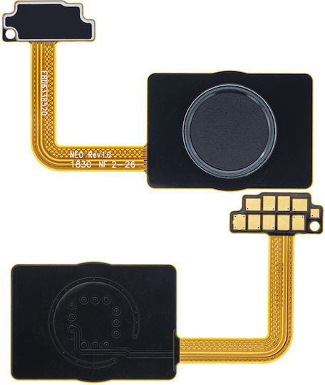 Home Button Fingerprint Sensor Flex Cable Lg G7 Thinq Aurora Black