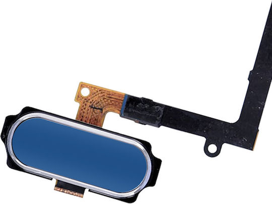 Home Button Flex Cable Samsung Galaxy S6 Edge Blue