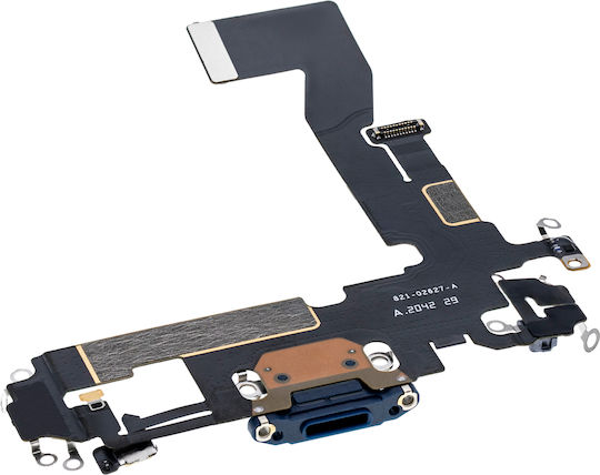 Cablu Flex Port de Încărcare Iphone 12 Pro Premium Albastru Pacific