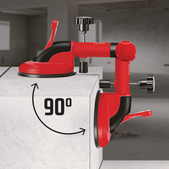 Benman Arbeits-Saugnapf Winkel Aluminium 100kg 75298