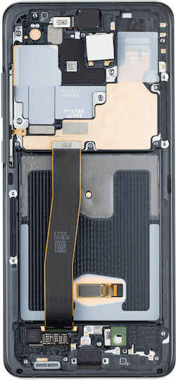 OLED Асембли Рамка Samsung Galaxy S20 Ultra 5G Aftermarket Plus Космически Черен