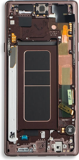 Oled Assembly Frame Samsung Galaxy Note 9 Service Pack Metallic Copper