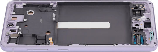 Oled Assembly Frame Samsung Galaxy S21 Fe 5g Us & International Version Aftermarket Plus 120hz Lavender