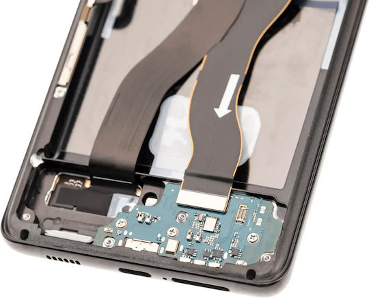Oled Assembly Frame Samsung Galaxy S21 Ultra 5g Aftermarket Plus 120hz Phantom Black