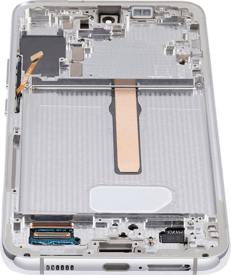 Oled Assembly Frame Samsung Galaxy S22 Plus 5g Service Pack White