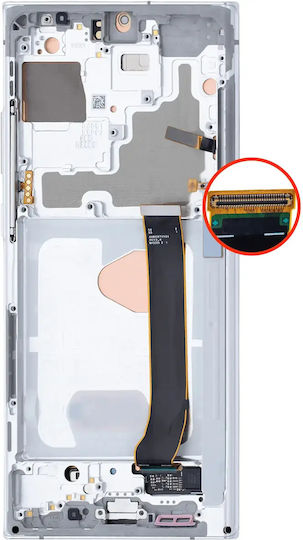 Oled Assembly Frame Samsung Galaxy Note 20 Ultra 5g Aftermarket Pro 120hz Mystic White