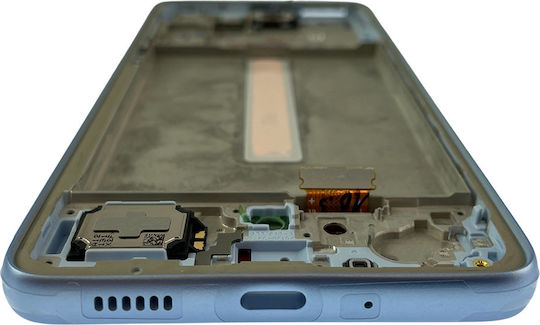 Oled Assembly Frame Samsung Galaxy A33 5g A336 2022 Service Pack Blue