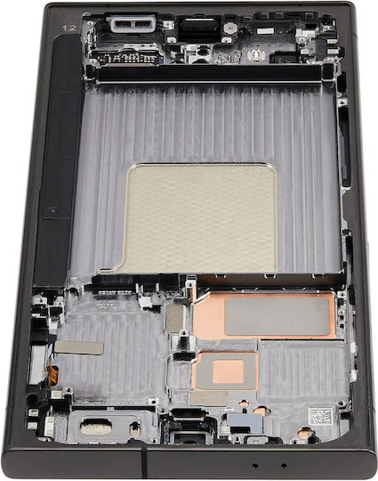OLED модул с рамка Samsung Galaxy S24 Ultra US & International Version Aftermarket Plus 120Hz Titanium Black