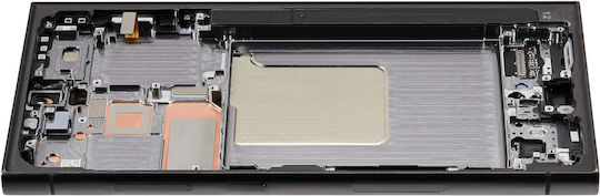 OLED модул с рамка Samsung Galaxy S24 Ultra US & International Version Aftermarket Plus 120Hz Titanium Black