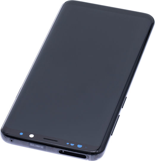 Oled Asamblare cu ramă Samsung Galaxy S9 Plus Aftermarket Plus Negru Miezul Nopții