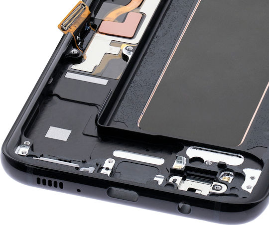 Oled Assembly Frame Samsung Galaxy S8 Plus Blemish Grade A Midnight Black