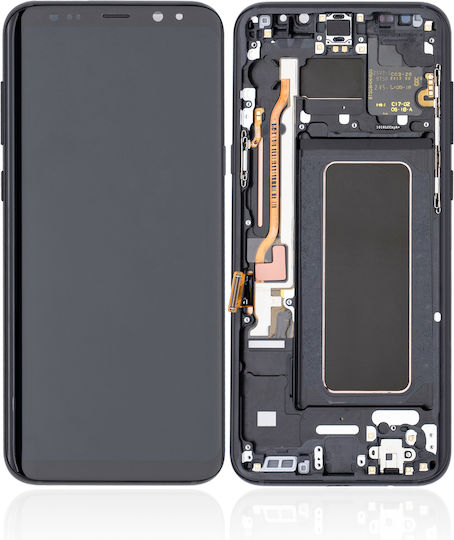 Oled Assembly Frame Samsung Galaxy S8 Plus Blemish Grade A Midnight Black