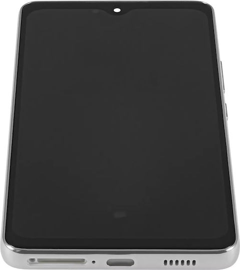 Ansamblu OLED cu ramă Samsung Galaxy A53 5g A536 2022 6.36" Aftermarket Plus Alb