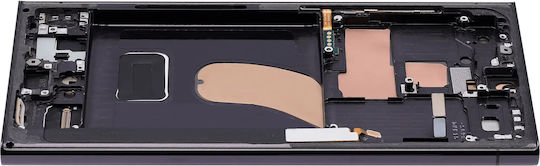 Oled Assembly Frame Samsung Galaxy S23 Ultra Us & International Aftermarket Pro 120hz Phantom Black