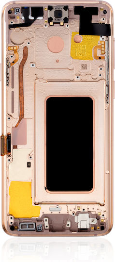 OLED модул с рамка за Samsung Galaxy S9 Plus aftermarket Plus златист Sunrise Gold