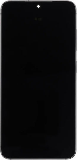 OLED Montage Rahmen Samsung Galaxy S25 5G Silber Shadow